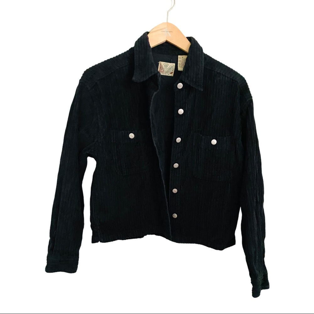 B.C.I. Clothing Black Corduroy Jacket